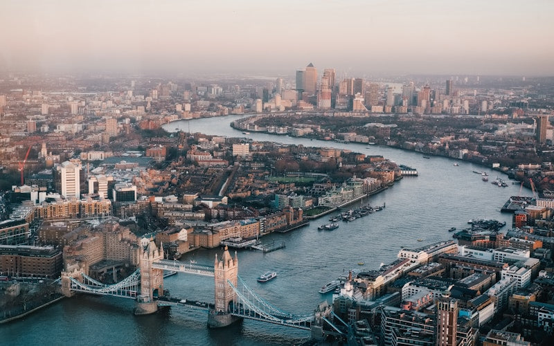 Londen stadskaart: van Big Ben tot Shoreditch