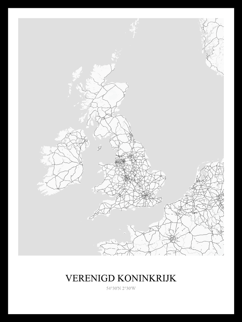 Landen poster Verenigd Koninkrijk