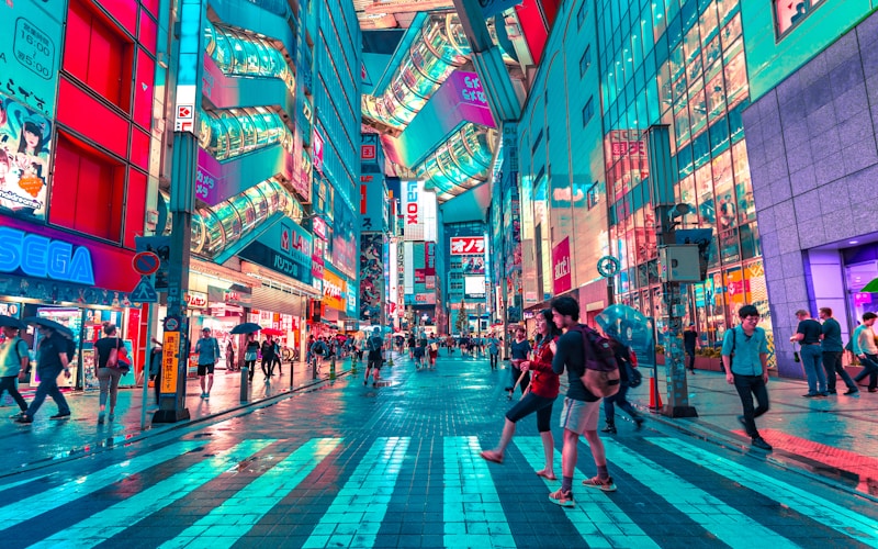 Tokyo poster: van Shibuya tot Mount Fuji