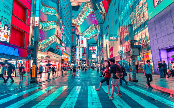 Tokyo poster: van Shibuya tot Mount Fuji
