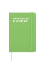 Notitieboek - Plaatsen waar ik liever ben dan op mijn werk