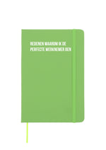 Notitieboek - Redenen waarom ik de perfecte werknemer ben