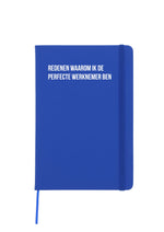 Notitieboek - Redenen waarom ik de perfecte werknemer ben