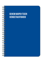 Notitieboek - Niet openen zonder koffie