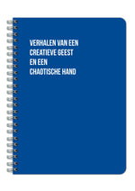 Notitieboek - verhalen van een creatieve geest en een chaotische hand