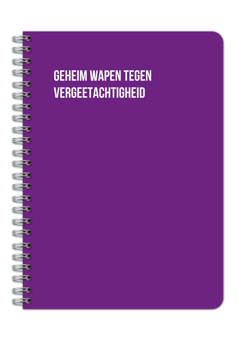 Notitieboek - Niet openen zonder koffie