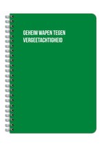Notitieboek - Niet openen zonder koffie