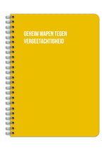 Notitieboek - Niet openen zonder koffie