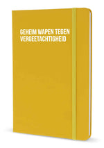 Notitieboek - Geheim wapen tegen vergeetachtigheid