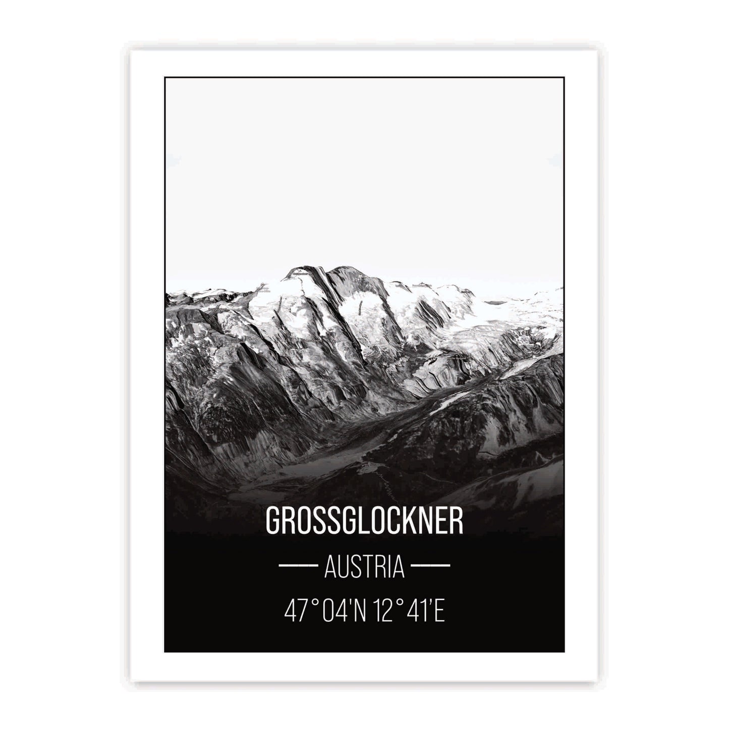 Grossglockner landschappen print