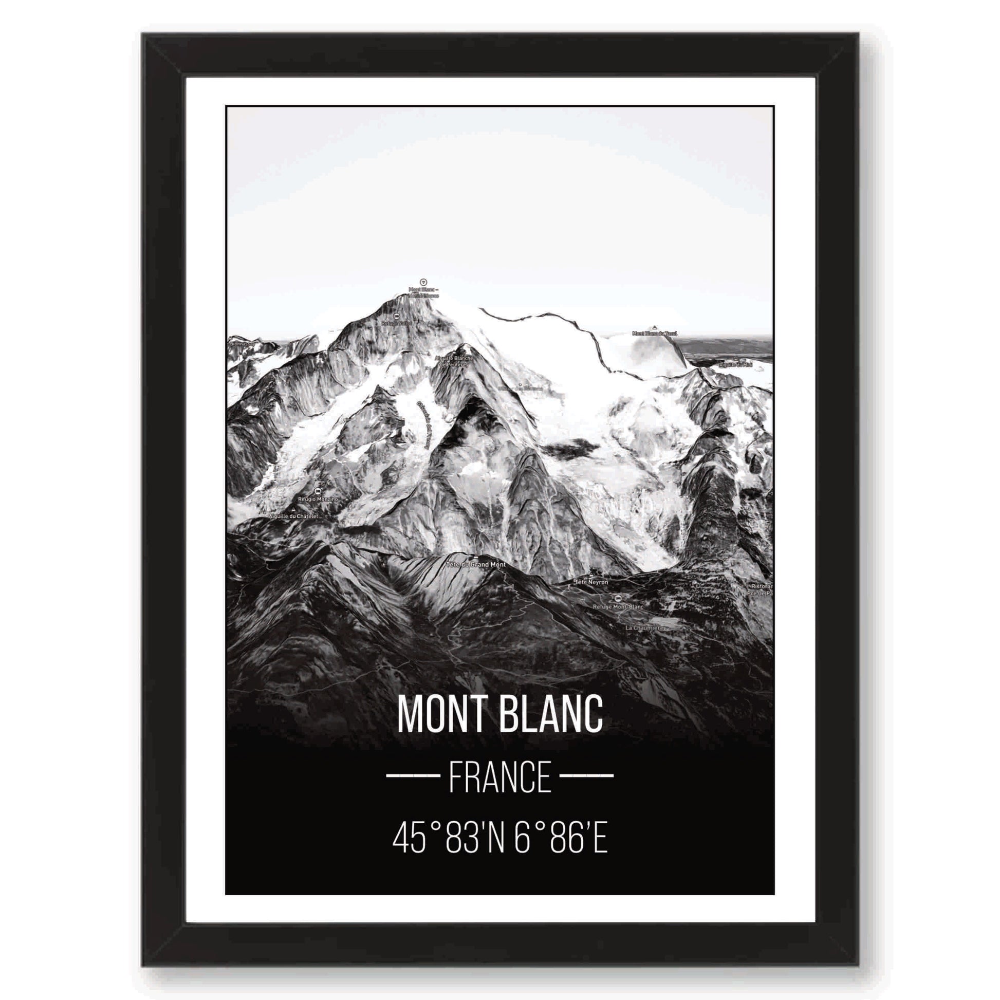 MontBlanc landschappen print