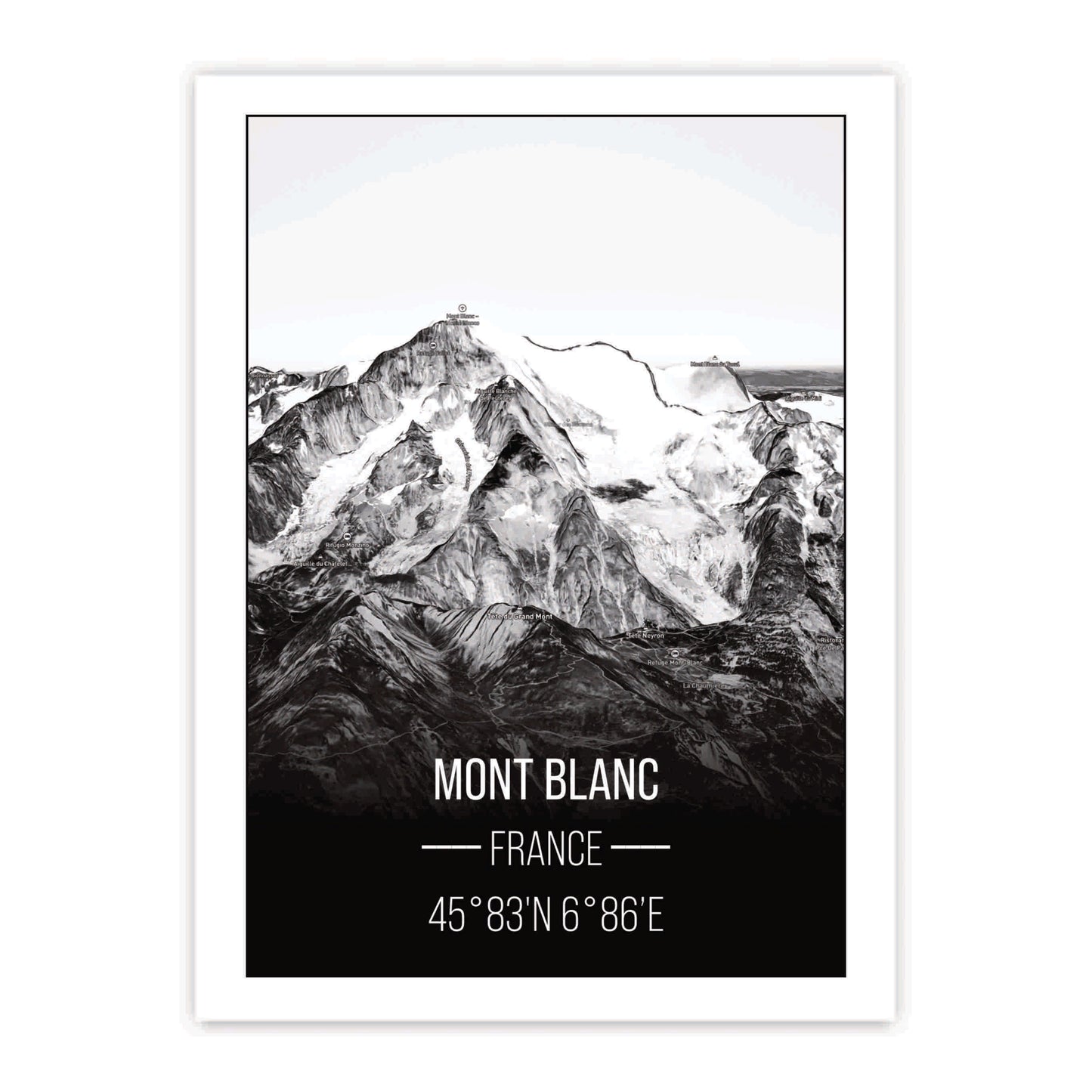 MontBlanc landschappen print