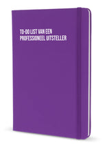 To do list van een professioneel uitsteller