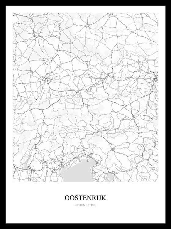 Landen poster Oostenrijk