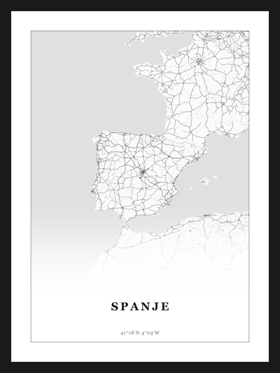 Landen poster Spanje