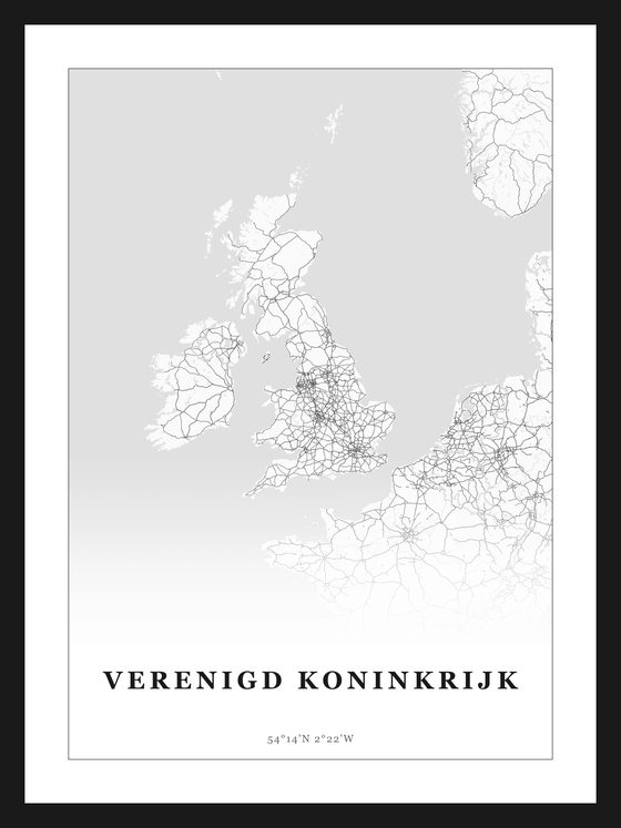 Landen poster Verenigd Koninkrijk