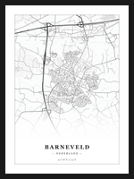 Stadskaart Barneveld - Klassiek