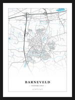 Stadskaart Barneveld - Water