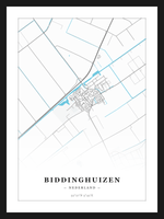 Stadskaart Biddinghuizen - Water