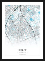 Stadskaart Delft - Water