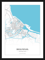 Stadskaart Delfzijl - Water