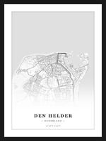 Stadskaart Den Helder - Klassiek