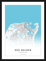 Stadskaart Den Helder - Water
