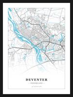 Stadskaart Deventer - Water
