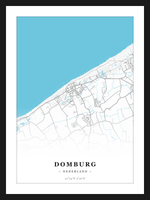 Stadskaart Domburg - Water