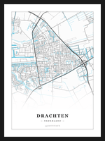 Stadskaart Drachten - Water