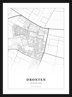 Stadskaart Dronten - Klassiek