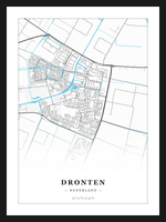 Stadskaart Dronten - Water