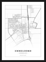 Stadskaart Emmeloord - Klassiek