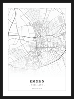 Stadskaart Emmen - Klassiek
