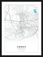 Stadskaart Emmen - Water