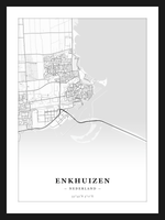 Stadskaart Enkhuizen - Klassiek