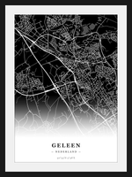 Stadskaart Geleen - Donker