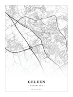 Stadskaart Geleen - Klassiek - Zonder lijst