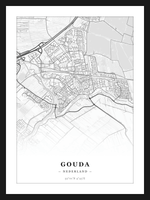 Stadskaart Gouda - Klassiek