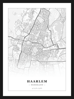 Stadskaart Haarlem - Klassiek