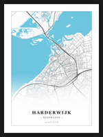 Stadskaart Harderwijk - Water