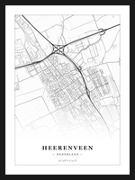 Stadskaart Heerenveen - Klassiek