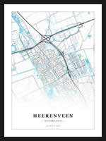 Stadskaart Heerenveen - Water