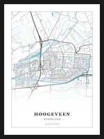 Stadskaart Hoogeveen - Water