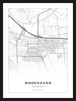 Stadskaart Hoogezand - Klassiek