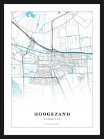 Stadskaart Hoogezand - Water