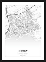 Stadskaart Hoorn - Klassiek