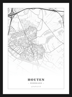 Stadskaart Houten - Klassiek