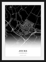 Stadskaart Joure - Donker