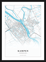Stadskaart Kampen - Water